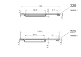 KÄRCHER Professional Ersatzteile Bodenreiniger BD 50/50 C Bp Pad Wet 1.127-029.0 Buerstenkopf Pad BD 50