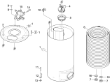 KÄRCHER Professional Ersatzteile Hochdruckreiniger Heisswasser HDS 9/18-4 M V2A EU-I 1.077-813.0 Heizschlange