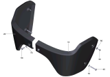 KÄRCHER Professional Ersatzteile Bodenreiniger B 95 RS 1.006-200.2 Verkleidung Rammschutz B 95 RS