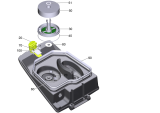 KÄRCHER Professional Ersatzteile Bodenreiniger B 95 RS Bp Pack Dose 180AhGel+D65 1.006-202.0 Deckel kpl. nur fuer Ersatz B 95 RS