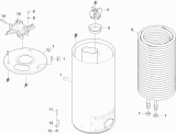 KÄRCHER Professional Ersatzteile Hochdruckreiniger Heisswasser HDS 9/18-4MX 1.077-851.0 Heizschlange