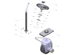 KÄRCHER Professional Ersatzteile Kehrmaschinen KM 125 Konfiguration 125/130 0 Lenkung Verbrenner KM 125_130