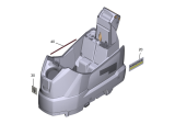 KÄRCHER Professional Ersatzteile Bodenreiniger BD 50/60 C Ep Classic 230V/50Hz 1.127-002.0 Frischwassertank Ersatz B 50 Ep