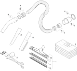 KÄRCHER Professional Ersatzteile Sauger NT 48/1 Te EU 1.428-625.0 Zubehoer