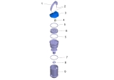 KÄRCHER Ersatzteile Trockensauger VC 3 (ERP) *EU-I 1.198-125.0 Schmutzbehaelter kpl. gelb 230V 700W