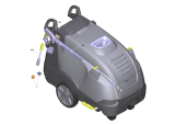 KÄRCHER Professional Ersatzteile Hochdruckreiniger Heisswasser HDS 12/18-4 S EU-I 1.071-923.0 ETL HDS 12/18-4S *EU-I
