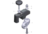 KÄRCHER Professional Ersatzteile Bodenreiniger BD 50/50 C PLUS Bp PACK 9.398-996.0 Stuetzrolle kpl. Ersatz