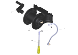 KÄRCHER Professional Ersatzteile Hochdruckreiniger Heisswasser HDS 8/17 CX EU-I 1.174-915.0 Schlauchtrommel kpl. TR