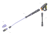 KÄRCHER Professional Ersatzteile Hochdruckreiniger Kaltwasser HD 6/12-4 C PLUS EU 1.150-901.0 Zubehoer