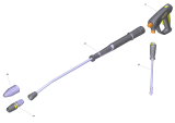 KÄRCHER Professional Ersatzteile Hochdruckreiniger Kaltwasser HD 6/12-4 CX Plus EU 1.150-902.0 Zubehoer