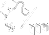 KÄRCHER Professional Ersatzteile Sauger T 10/1 Adv EU 1.527-157.0 Zubehoer