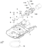 KÄRCHER Professional Ersatzteile Bodenreiniger BD 30/4 C Bp Pack EU 1.783-230.0 Saugturbine