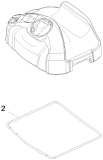 KÄRCHER Professional Ersatzteile Sauger BV 5/1 Bp CUL 1.394-224.0 Haube kpl.