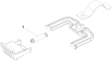 KÄRCHER Professional Ersatzteile Sauger BV 5/1 Bp 9.398-647.0 Set Verriegelung Akku