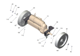 KÄRCHER Professional Ersatzteile Bodenreiniger BD 50/70 R BP PAD DRVR AGM 9.841-437.0 Antrieb kpl.