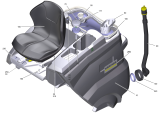 KÄRCHER Professional Ersatzteile Bodenreiniger B 200 R 1.246-230.2 Schmutzwassertank allgemein kpl.