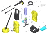 KÄRCHER Ersatzteile Hochdruckreiniger K 2 Premium Home & Pipe *EU 1.673-315.0-A ETL K2 Premium Home&Pipe *EU