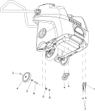 KÄRCHER Professional Ersatzteile Bodenreiniger B 60/10 C BASIC 1.006-701.0 GRP, WHEEL, CKTA24