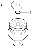 KÄRCHER Professional Ersatzteile Hochdruckreiniger Kaltwasser HD 650          EU 1.150-101.0 Verschlussschraube