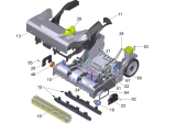 KÄRCHER Professional Ersatzteile Bodenreiniger BR 30/4 C BP 1.783-234.0 Buerstenkopf BR 30/4 C