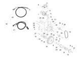 KÄRCHER Professional Ersatzteile Bodenreiniger BDP 50/2000 RS Bp Pack 1.002-039.0 Antrieb Vorderrad