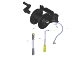 KÄRCHER Professional Ersatzteile Hochdruckreiniger Kaltwasser ABS Schlauchtrommel TR 2.110-010.0 ETL ABS Schlauchtrommel f. 2.110-010.0
