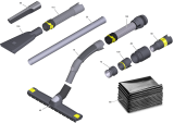 KÄRCHER Professional Ersatzteile Sauger NT 50/1 Tact Te L EU 1.148-411.0 Zubehoer