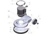 KÄRCHER Professional Ersatzteile Bodenreiniger BDS 43/150 C Classic EU 1.291-243.0 Buerstendeck kpl.