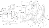 KÄRCHER Professional Ersatzteile Bodenreiniger B 300 R I 1.480-235.2 Rahmen B300RI LPG