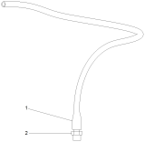 KÄRCHER Professional Ersatzteile Bodenreiniger ARMADA BRC 40/22 120V 1.008-060.0 Saugrohr kpl. BRC 40/22