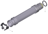KÄRCHER Professional Ersatzteile Sauger T 9/1 Bp CUL 1.528-116.0 Saugschlauch T DN35 2m
