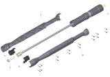 KÄRCHER Professional Ersatzteile Hochdruckreiniger Kaltwasser PowerControl Strahlrohr 25042 4.112-046.0 PowerControl Strahlrohr 25042