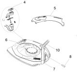 KÄRCHER Ersatzteile Dampfreiniger SV 7 *EU 1.439-490.0 Buegeleisen 6006 (SV) *CN