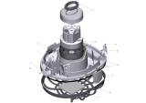 KÄRCHER Professional Ersatzteile Sauger T 12/1 EU 1.355-148.0 Saugturbine