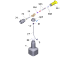 KÄRCHER Professional Ersatzteile Hochdruckreiniger Kaltwasser HD 8/18-4 MXA Plus Farmer EU 1.524-977.0 Schaumlanze TR Basic 2