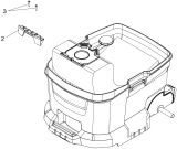 KÄRCHER Professional Ersatzteile Sauger NT 30/1 Tact Te M EU 1.148-980.0 Behaelter Set NT 30/1