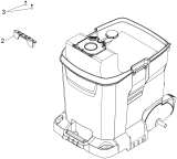 KÄRCHER Professional Ersatzteile Sauger NT 50/1 Ap Te L EU 1.148-431.0 Behaelter Set NT 50/1