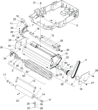 KÄRCHER Professional Ersatzteile Bodenreiniger 230V CADET 7 1.008-023.0 BRUSH ASSEMBLY