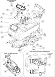 KÄRCHER Professional Ersatzteile Bodenreiniger BRC 46/76 W 1.008-605.0 SOLUTION TANK