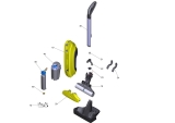 KÄRCHER Ersatzteile Hartflächenreiniger FC 5 Cordless *EU 1.055-601.0 Vorrichtung FC 5 Cordless (yellow)* EU