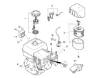 KÄRCHER Professional Ersatzteile Hochdruckreiniger Heisswasser HDS 1000 BE 1.811-832.0 Benzinmotor 13 PS