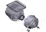 KÄRCHER Professional Ersatzteile Sauger CV 30/1 EU 1.023-121.0 Motorgehaeuse kpl.