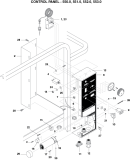 KÄRCHER Professional Ersatzteile Hochdruckreiniger Heisswasser HDS 3.5/30 P Cage 1.575-551.0 CONTROL PANEL - 550.0, 551.0, 552.0, 553