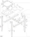 KÄRCHER Professional Ersatzteile Hochdruckreiniger Heisswasser HDS 5.0/30 Ec ST LP 440V 3ph 1.109-784.0 Frame