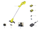 KÄRCHER Ersatzteile Rasentrimmer LTR 18-25 Battery Set *EU 1.444-301.0 LTR 18-25 Battery Set *EU