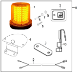 KÄRCHER Professional Ersatzteile Bodenreiniger B 90 R (DISC) MIT SCHNELLER BATTERIEKIT 9.398-360.0 Bausatz Licht von advertencia
