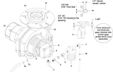 KÄRCHER Professional Ersatzteile Hochdruckreiniger Heisswasser HDS 2.0/10 ED CAGE AC VRTICAL OIL FIRED 1.109-101.0 BURNER ASSEMBLY