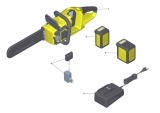 KÄRCHER Ersatzteile Kettensäge CNS 36-35 Battery *INT 1.444-050.0 CNS 36-35 Battery *INT