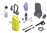 KÄRCHER Ersatzteile Hochdruckreiniger K 4 Universal Edition*EU 1.679-300.0-A K 4 Universal Edition*EU