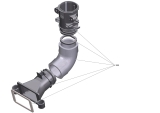 KÄRCHER Ersatzteile Trockensauger VC 5 Premium (white) *EU-I 1.349-200.0 Bodenduese komplett schwarz